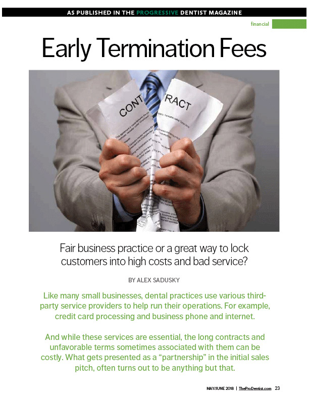 What's an Early Termination Fee (ETF)?