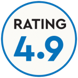 4.9 Rating